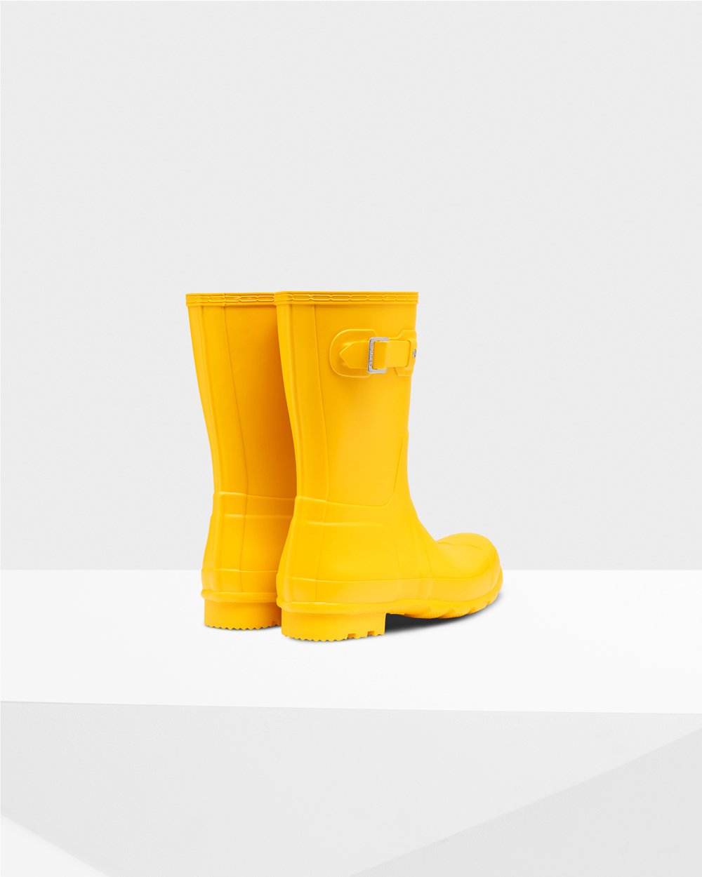 Botas de Lluvia Cortas Hunter Hombre - Original - Amarillos - DISEGBJ-23